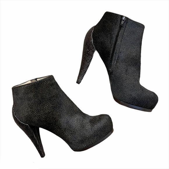 3.1 Phillip Lim Pony Hair and Snake Skin Boots - Picture 3 of 15